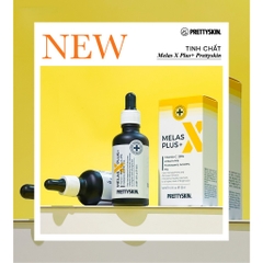 Tinh Chất Dưỡng Trắng Mờ Thâm Nám Prettyskin Melas X Plus Vitamin C 20% Arbutin 4% 30ml