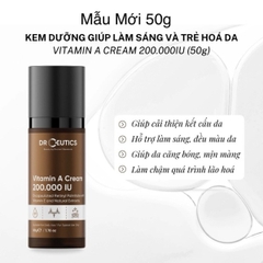 Kem Dưỡng Trẻ Hoá Và Căng Mịn Da DrCeutics Vitamin A 200.000 IU 35g/50g