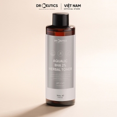Dung Dịch Drceutics Cân Bằng Da Aqualic Bha 2% Herbal Toner - Nền Nước 100ml/200ml