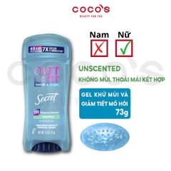 Gel Ngăn Tiết Mồ Hôi Và Khử mùi Secret Nhiều Mùi Hương 73g