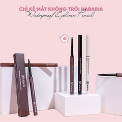 Chì Kẻ Mắt Habaria Waterproof Eyeliner Pencil, Chì Kẻ Mắt Sáp, Chì Kẻ Mắt Mềm Mịn, Lâu Trôi 0.2 gam