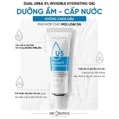 Kem Dưỡng Ẩm Drceutics Dual Urea 5%, Kem Cấp Ẩm Dưỡng Da 35g