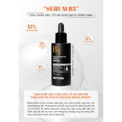 Tinh chất B3 Pretty Skin Discoloration Repair Serum Mờ Thâm, Serum Hồi Phục Da 50ml