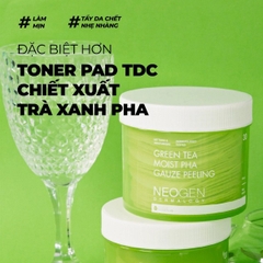 Toner Pad Neogen Dermalogy, Tẩy Da Chết, Kiềm Dầu, Dưỡng Ẩm, Thu Nhỏ Lỗ Chân Lông 30/60/90 Miếng