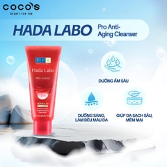 Sữa Rửa Mặt HADA LABO Pro Anti Aging Chống Lão Hóa 80g