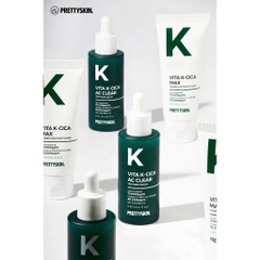 Kem Dưỡng Pretty Skin Vita K-Cica Max Calming & Recovery Cream, Kem Dưỡng Giảm Mụn, Kem Dưỡng Phục Hồi 60ml