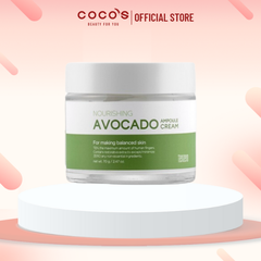 Kem Dưỡng Ẩm Chiết Xuất Quả Bơ Tenzero Avocado Ampoule Cream 70g