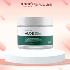 Kem Dưỡng Chiết Xuất Lô Hội Tenzero Watety Aloe Ampoule Cream 70g