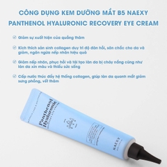 Kem dưỡng mắt B5 Naexy Panthenol Hyaluronic Recovery Eye Cream 40ml