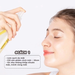 Nước Hoa Hồng Dạng Xịt Tia'm Vita B3 Mist Toner Làm Sáng và Đều Màu Da 200ml