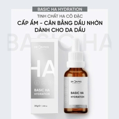 Tinh Chất DrCeutics Basic HA Hydration Serum Dưỡng Cấp Ẩm, Làm Dịu Da Cho Da Dầu Mụn 30g/100g