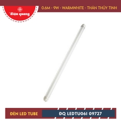 Đèn LED tube Điện Quang ĐQ LEDTU06I 09727 (0.6m 9W warmwhite thân thủy tinh)