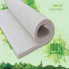 NỆM CAO SU THIÊN NHIÊN 100% HƯƠNG TRÀ XANH 1M6X2MX10CM