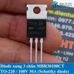 Diode xung 30100 MBR30100CTG B30100G 100V 30A TO-220