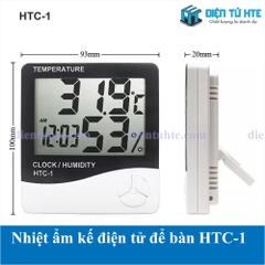 Nhiệt ẩm kế để bàn HTC-1