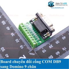 Board chuyển đổi cổng COM DB9 sang Domino 9 chân