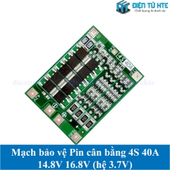 Mạch bảo vệ Pin cân bằng 4S 14.8V 16.8V 40A