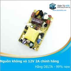 Nguồn xung không vỏ 12V 2A Delta chính hãng