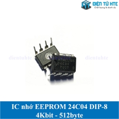 IC nhớ EEPROM 24C04 AT24C04 DIP-8