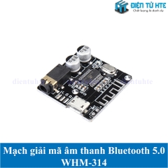 Mạch giải mã âm thanh Bluetooth 5.0 VHM-314 - MicroUSB Audio 3.5mm