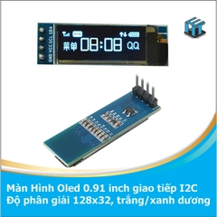 Màn Hình Oled 0.91 Inch Giao Tiếp I2C