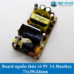 Board nguồn tháo vỏ 9V 3A Huntkey 71x39x24mm