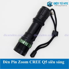 Đèn Pin Zoom mini CREE Q5 siêu sáng