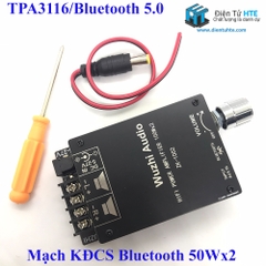 Mạch khuếch đại âm thanh HIFI Bluetooth 5.0 TPA3116 100W + 100W DK-1002