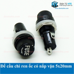 Hộp đựng cầu chì có ren ốc 5x20mm