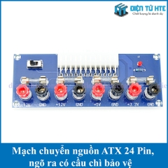 Mạch ra chân nguồn ATX 24 chân ngõ ra có cầu chì bảo vệ XH-M229