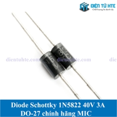 Diode Schottky 40V 3A 1N5822 Cắm DO-27 chính hãng MIC