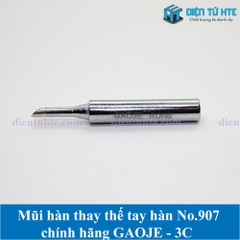 Mũi hàn chính hãng GAOJIE cho tay hàn no907