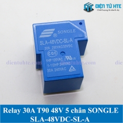 Relay T90 30A 48V 5 chân SLA-48VDC-SL-A chính hãng SONGLE