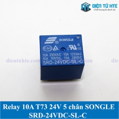 Relay SRD-24VDC-SL-C 24V 5 chân 10A chuẩn SONGLE