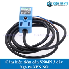 Dây cảm biến tiệm cận SN04N ngõ ra NPN NO 3 dây