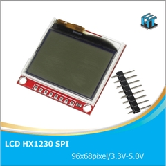 LCD HX1230 giao tiếp SPI