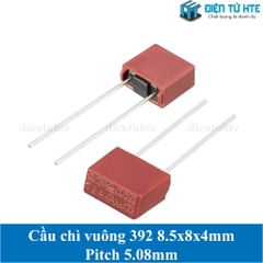 Cầu chì vuông 392 8.5x8x4mm pitch 5.08mm 250V