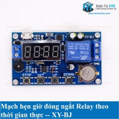 Mạch hẹn giờ đóng ngắt Relay thời gian thực XY-BJ