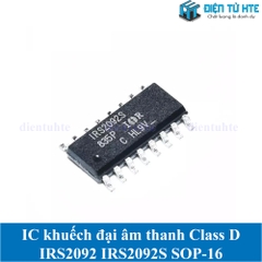 IC khuếch đại âm thanh Class D IRS2092 IRS2092S chân dán SOIC16N SOP-16