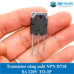 Transistor công suất âm thanh D718 2SD718 B688 2SB688 8A 120V TO-3P