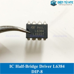 IC lái Hafl-Bridge điện áp cao HV L6384 chân cắm DIP-8