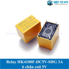 Relay HK4100F-DC5V-SHG 3A 6 chân chính hãng HUIKE coil 5V