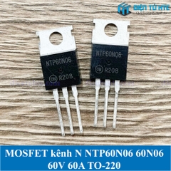 MOSFET kênh N NTP60N06 60N06 60V 60A TO-220