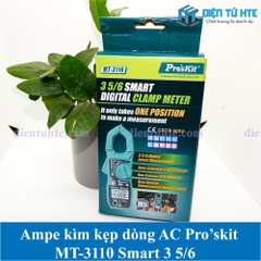 Ampe kìm Kẹp dòng điện tử AC Pro'skit MT-3110 3 5/6