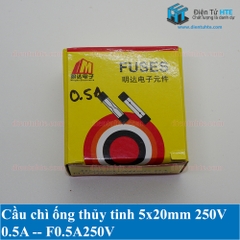 Cầu chì ống thủy tinh 5x20mm