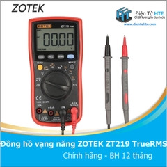 Đồng hồ vạn năng số ZOTEK ZT219 TrueRMS 19999 count - Chính hãng