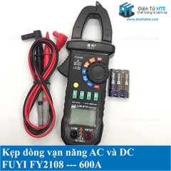 Kẹp dòng vạn năng điện tử AC và DC FUYI FY2108 600A