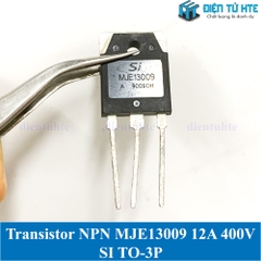 Transistor công suất switching NPN MJE13009 E13009L J13009 12A 400V TO-3P chính hãng SI