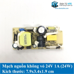 Nguồn không vỏ 24V 1A chất lượng