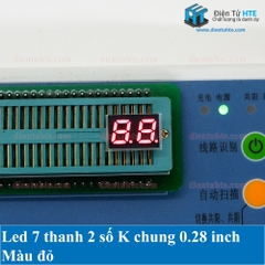 Led 7 thanh 2 số K chung 0.28 inch